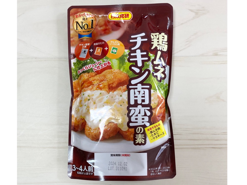 日本食研チキン南蛮の素の全体写真
